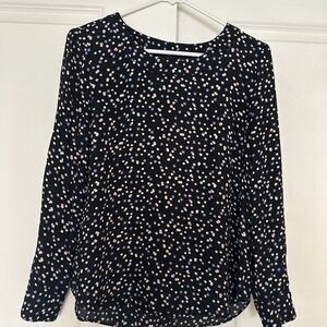 Polka dot blouse